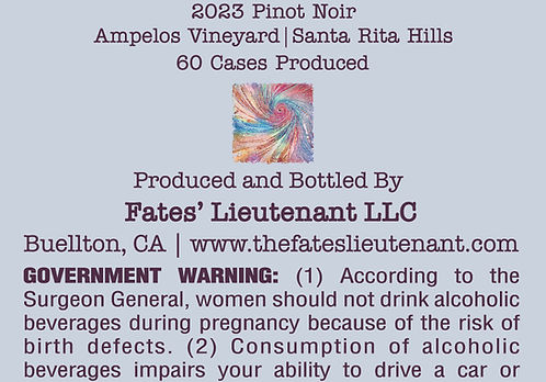 2023 Ampelos Vineyard Pinot Noir, Sta. Rita Hills — view 5