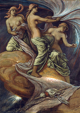 The Fates Gathering in the Stars — Elihu Vedder, 1887